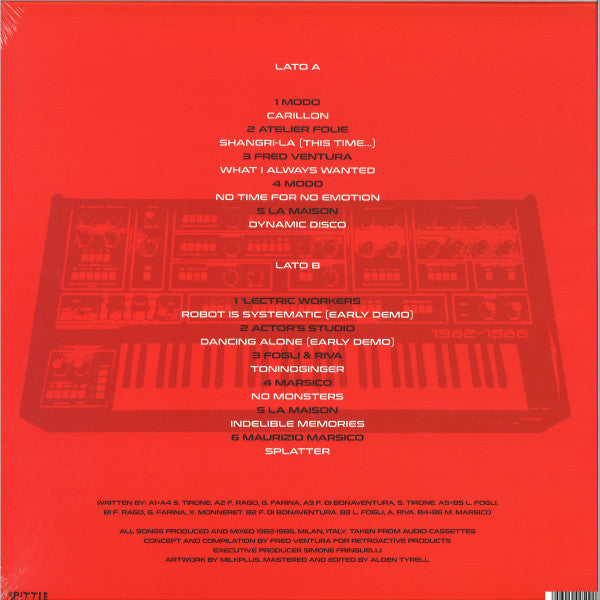 Various : Milano Undiscovered (Early 80s Italo Disco & Synth Pop Experiments From Milan's Underground) (LP, Comp)