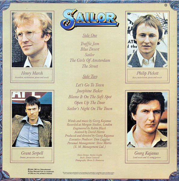 Sailor : Sailor (LP,Album)