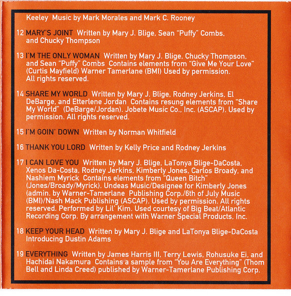 Mary J. Blige - The Tour (CD, Album) - De Platen Aap – Vinylwinkel in Brielle & online webshop voor muziekliefhebbers