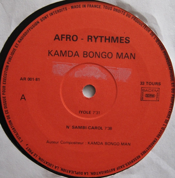 Kanda Bongo Man : Afro Rythmes Présente Kanda-Bongo-Man (LP)