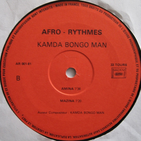 Kanda Bongo Man : Afro Rythmes Présente Kanda-Bongo-Man (LP)