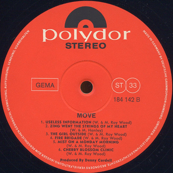 The Move : Move (LP, Album)