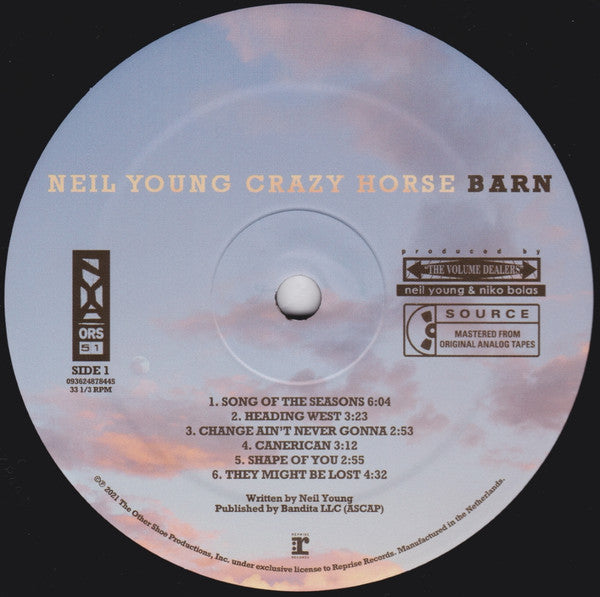 Neil Young, Crazy Horse - Barn (LP, Album, S/Edition) - De Platen Aap – Vinylwinkel in Brielle & online webshop voor muziekliefhebbers