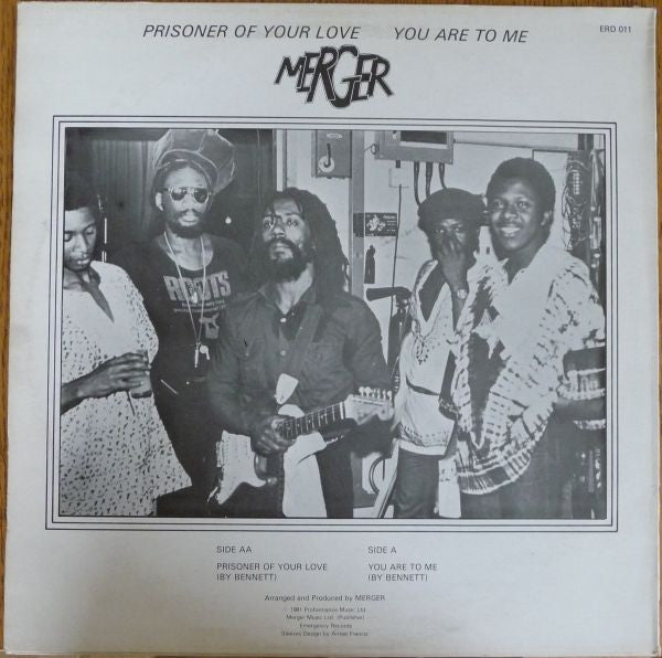 Merger (2) : Prisoner Of Your Love / You Are To Me (12", Ltd)