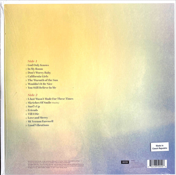 Brian Wilson : At My Piano (His Classic Hits Reimagined For Solo Piano) (LP, Album)