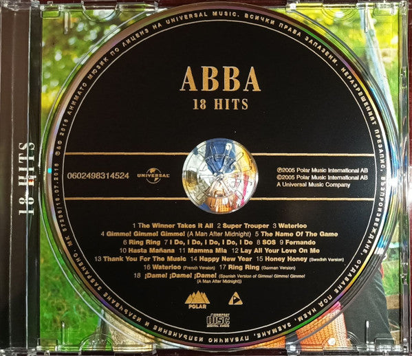ABBA : 18 Hits (CD, Comp, RM)