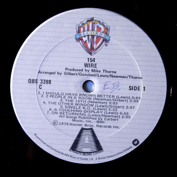 Wire : 154 (LP, Album)
