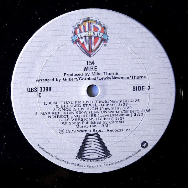 Wire : 154 (LP, Album)