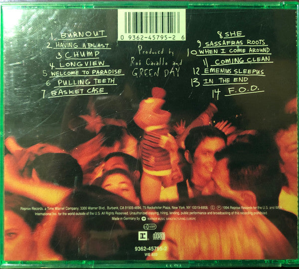 Green Day : Dookie (CD, Album, S/Edition, Gre)