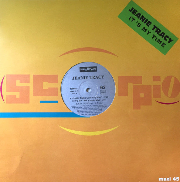 Jeanie Tracy : It's My Time (12")