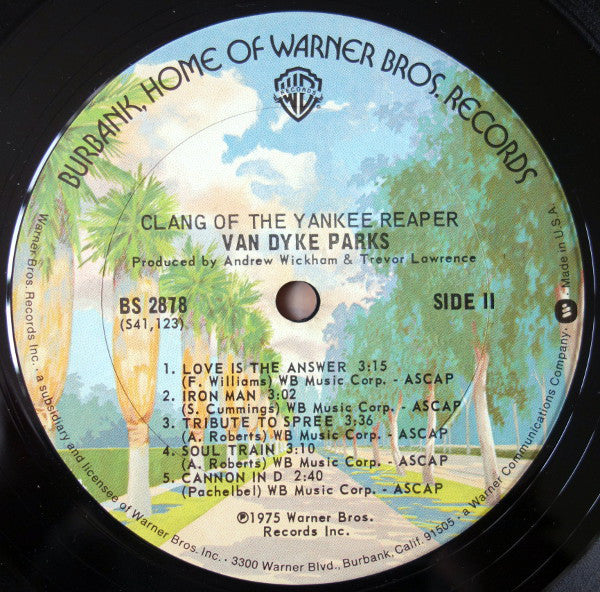 Van Dyke Parks : Clang Of The Yankee Reaper (LP, Album)