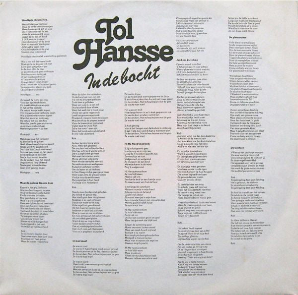 Tol Hansse : In De Bocht (LP, Album)