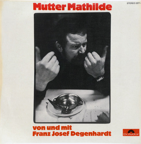 Franz Josef Degenhardt : Mutter Mathilde (LP, Album)