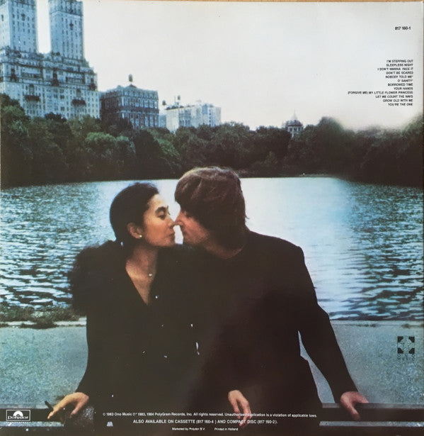 John Lennon & Yoko Ono - Milk And Honey (LP, Album, Gat) - De Platen Aap – Vinylwinkel in Brielle & online webshop voor muziekliefhebbers