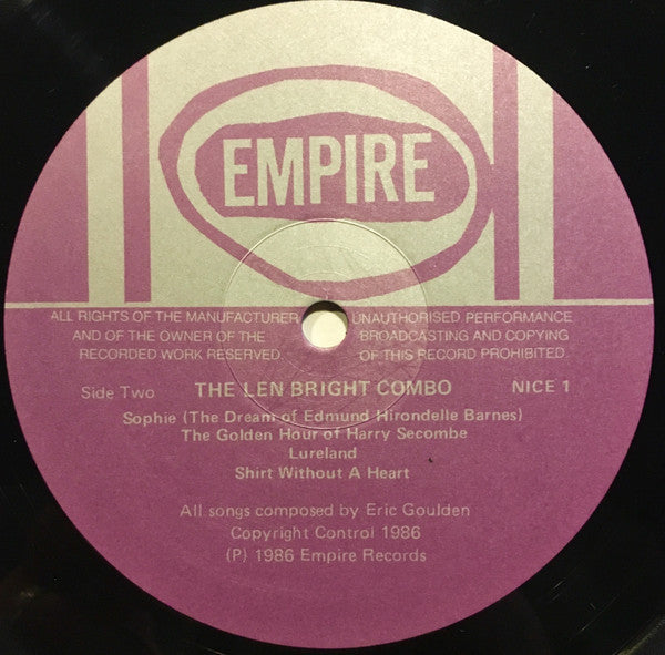 The Len Bright Combo : The Len Bright Combo Present . . . The Len Bright Combo . . . By The Len Bright Combo (LP)