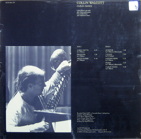 Collin Walcott : Cloud Dance (LP, Album)
