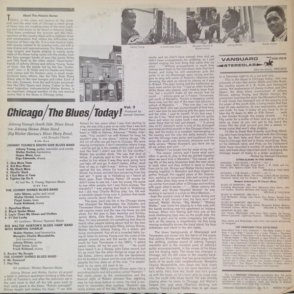 Various : Chicago/The Blues/Today! Vol. 3 (LP, Album)