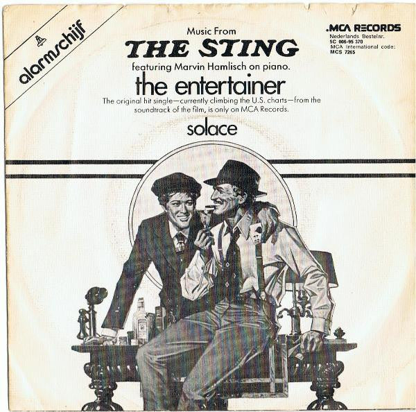 Marvin Hamlisch : Music From "The Sting" - The Entertainer (7", Single)