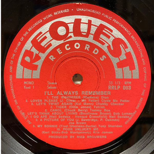 Various : 20 Great Oldies -  I'll Always Remember Volume 3 (LP, Comp)