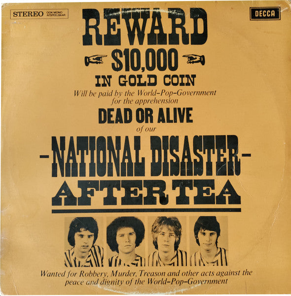 After Tea : National Disaster (LP, Album)