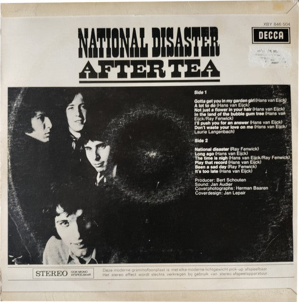 After Tea : National Disaster (LP, Album)