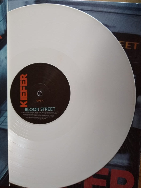 Kiefer Sutherland : Bloor Street (LP, Album, Ltd, Whi)