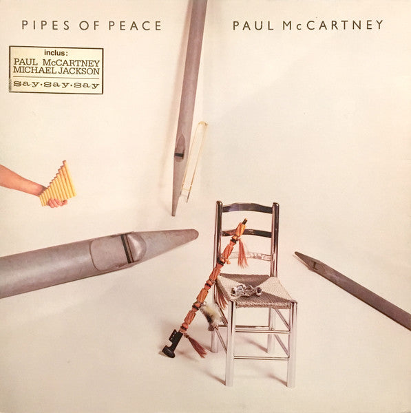 Paul McCartney - Pipes Of Peace (LP, Album, Gat) - De Platen Aap – Vinylwinkel in Brielle & online webshop voor muziekliefhebbers