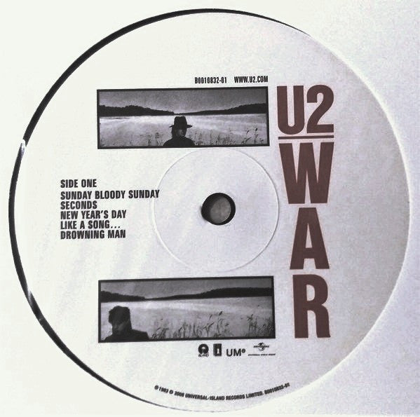 U2 : War (LP,Album,Reissue,Remastered,Stereo)