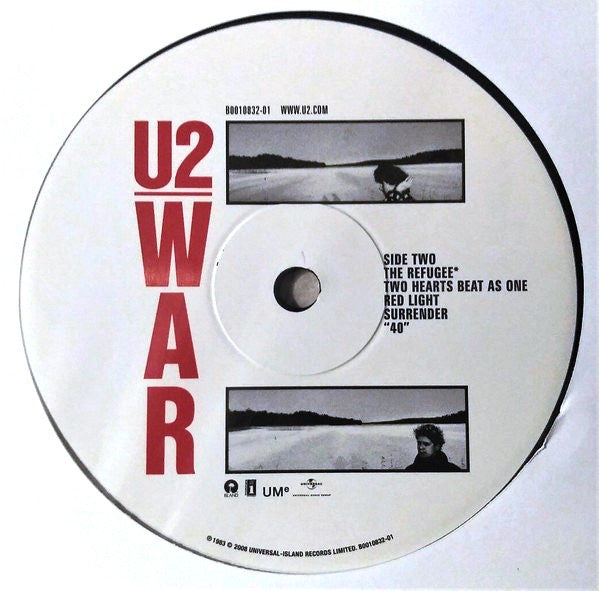 U2 : War (LP,Album,Reissue,Remastered,Stereo)