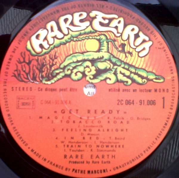 Rare Earth : Get Ready (LP, Album, RE)