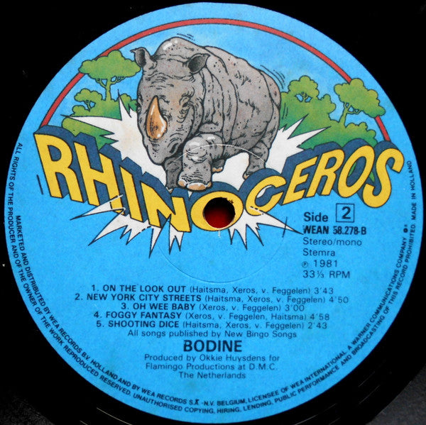 Bodine : Bodine (LP)