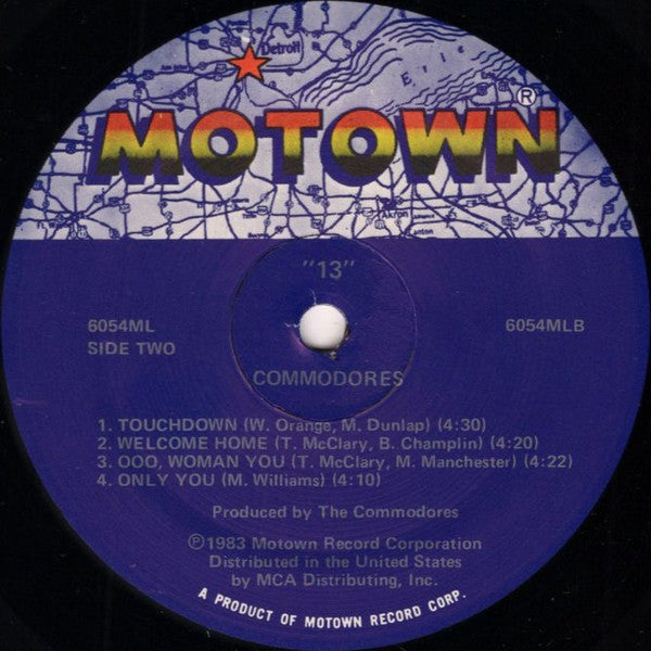 Commodores : 13 (LP, Album, Gat)