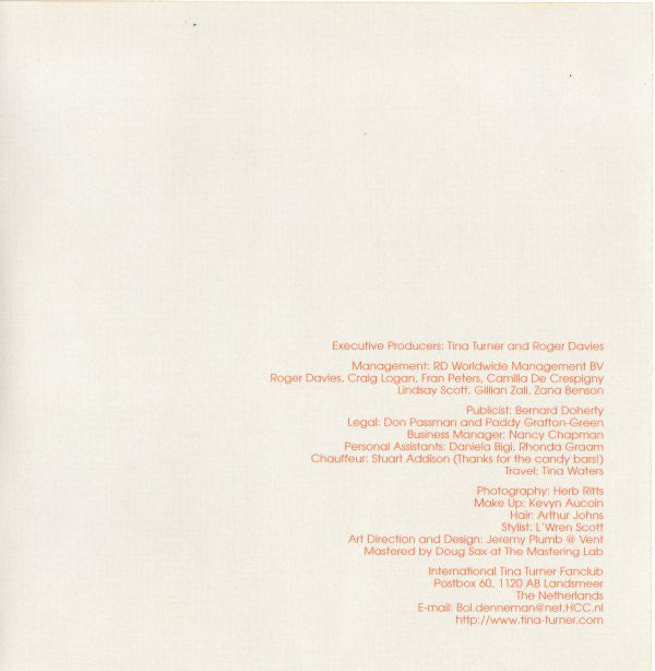 Tina Turner - Twenty Four Seven (CD, Album) - De Platen Aap – Vinylwinkel in Brielle & online webshop voor muziekliefhebbers