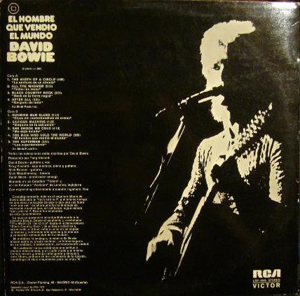 David Bowie : El Hombre Que Vendió El Mundo (LP, Album, RE, His)