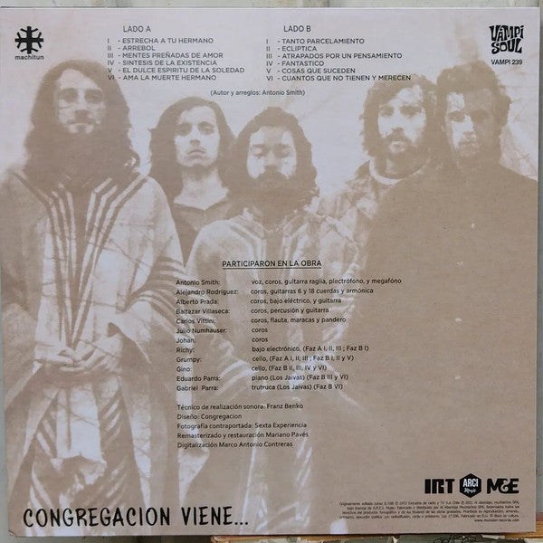 Congregacion : Congregacion Viene... (LP,Album,Mono)