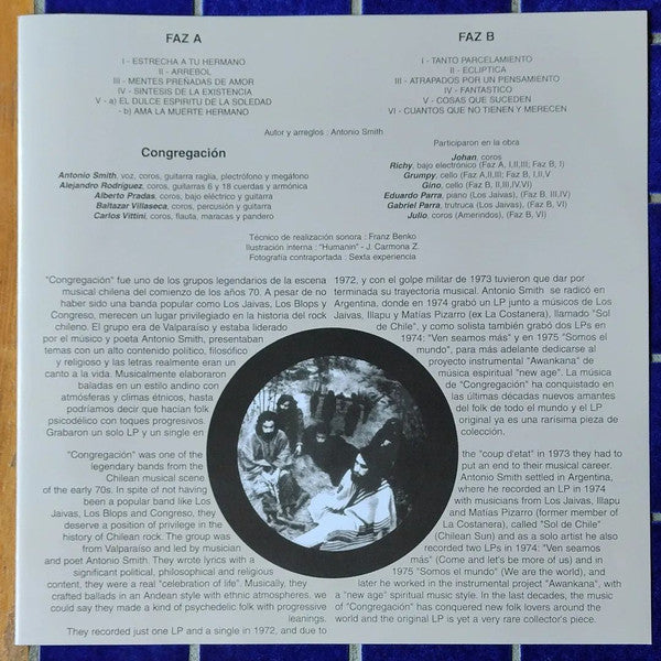 Congregacion : Congregacion Viene... (LP,Album,Mono)