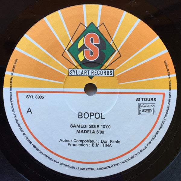Bopol* : Bopol (LP, Album)