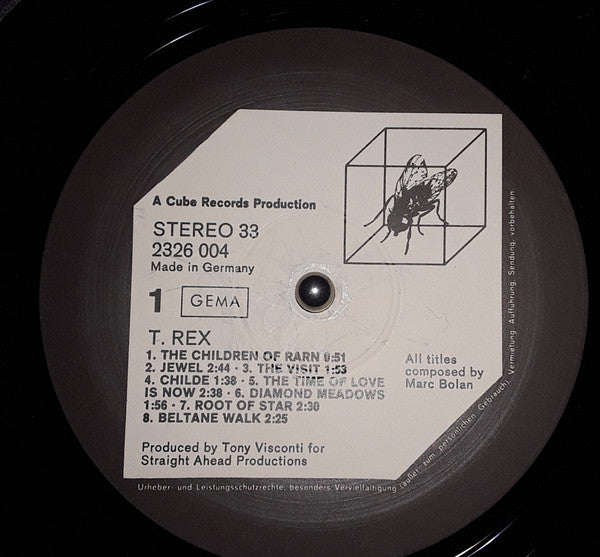 T. Rex : T. Rex (LP, Album)