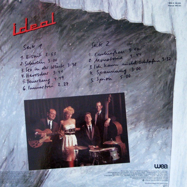 Ideal (3) : Der Ernst Des Lebens (LP, Album)
