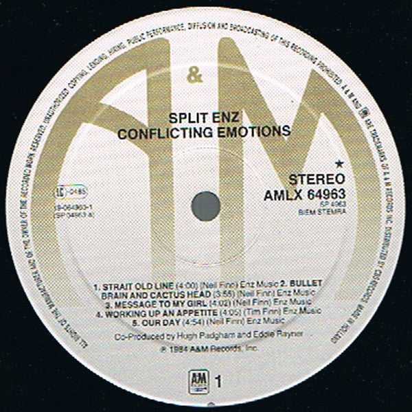 Split Enz : Conflicting Emotions (LP, Album)