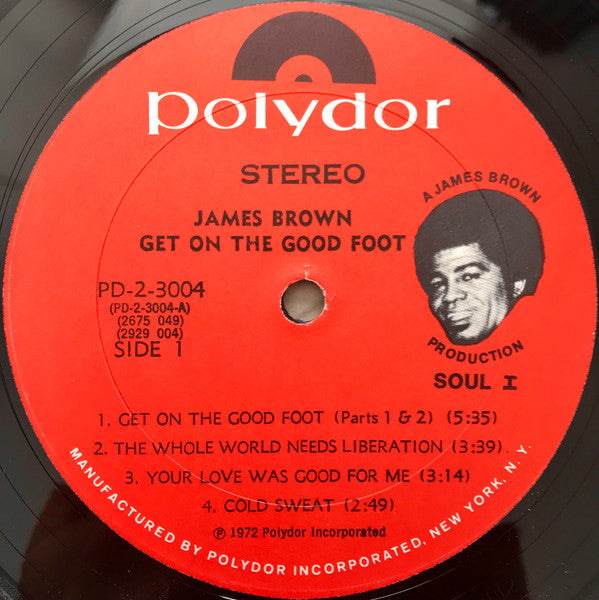 James Brown : Get On The Good Foot (2xLP, Album, All)
