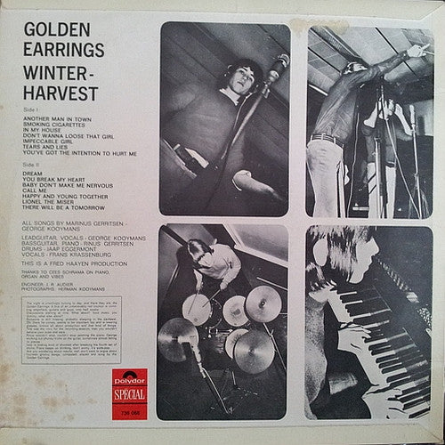 Golden Earring - Winter-Harvest (LP, Album, Mono) - De Platen Aap – Vinylwinkel in Brielle & online webshop voor muziekliefhebbers
