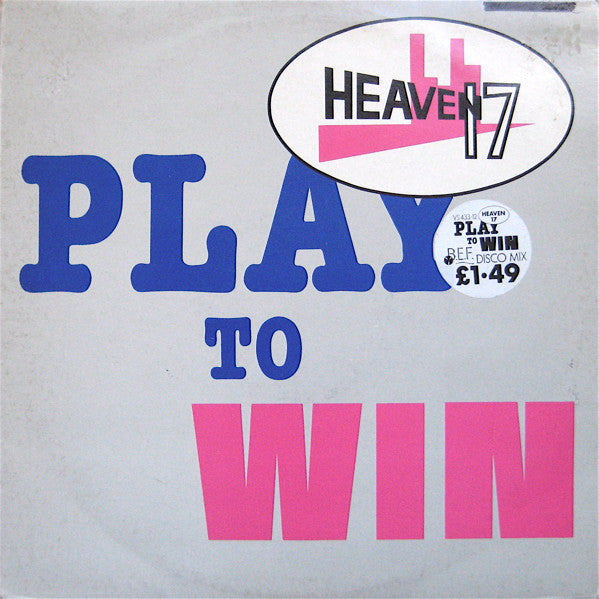Heaven 17 : Play To Win (12",45 RPM,Single,Stereo)