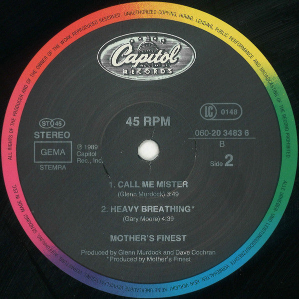 Mother's Finest - Legs And Lipstick (12", Single) - De Platen Aap – Vinylwinkel in Brielle & online webshop voor muziekliefhebbers
