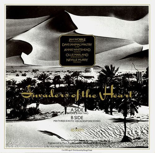 Jah Wobble And The Invaders Of The Heart* : Invaders Of The Heart (12")