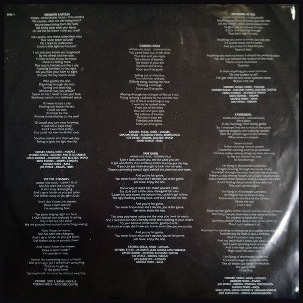 Crosby, Stills & Nash - CSN (LP, Album, Tex) - De Platen Aap – Vinylwinkel in Brielle & online webshop voor muziekliefhebbers