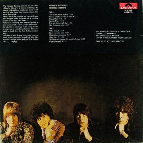 Golden Earrings* : Miracle Mirror (LP, Album, RE)