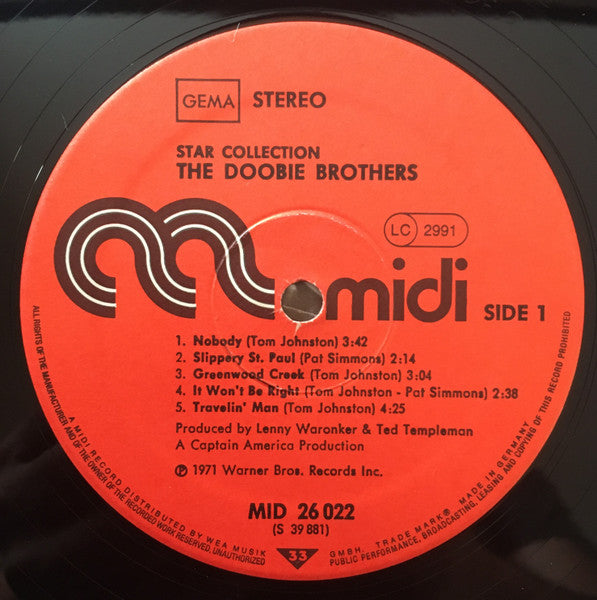 The Doobie Brothers : Star-Collection (LP, Comp, RE)