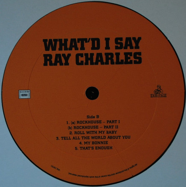Ray Charles : What'd I Say (LP, Album, RE, 180)