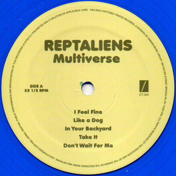 Reptaliens : Multiverse (LP, Album, Ltd, Tra)